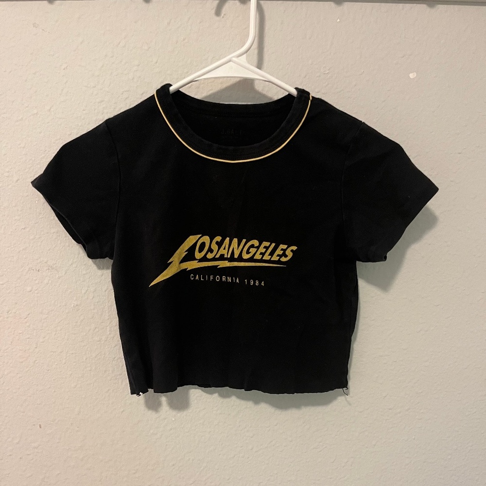 Brandy Melville Cropped Baby Tee